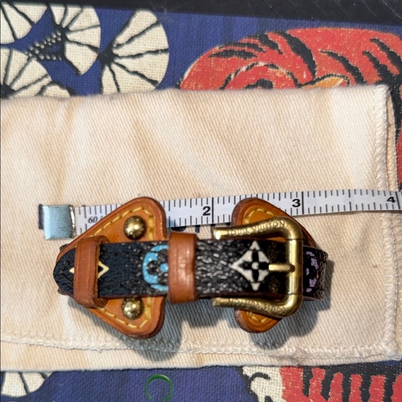Louis Vuitton Multicolor Leather Bracelet - Picture 12 of 14
